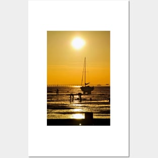 Thorpe Bay Sunset Southend on Sea Essex Posters and Art
